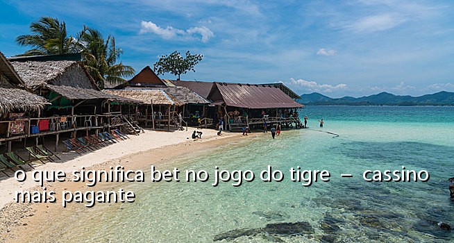 o que significa bet no jogo do tigre - cassino mais pagante