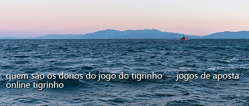 quem são os donos do jogo do tigrinho - jogos de aposta online tigrinho